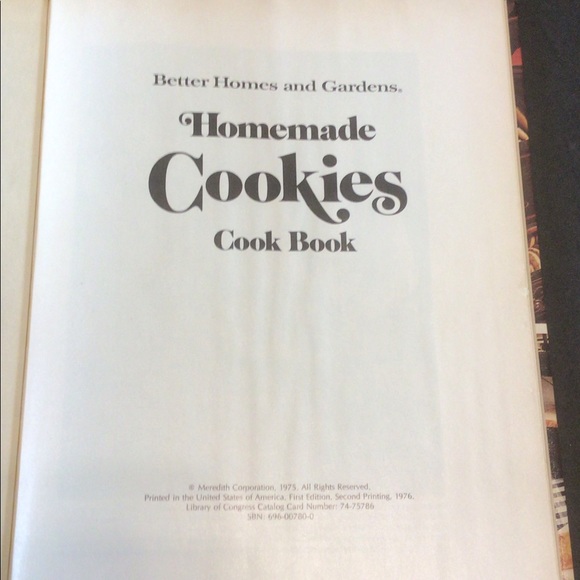 1975 Better Homes & Garden Cookie cook book - Picture 2 of 6